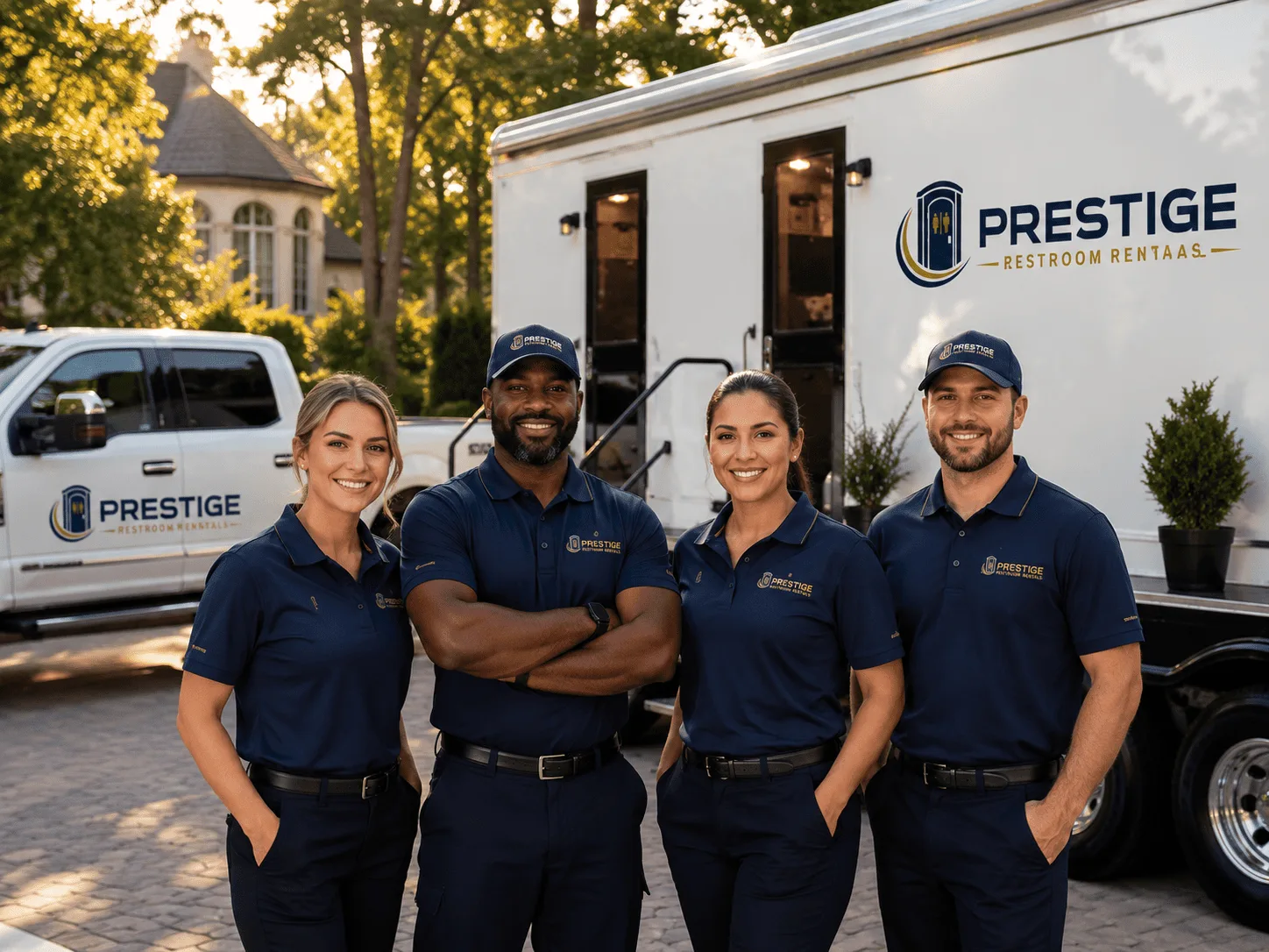 Trusted Luxury Portable Restrooms company in Golden, MS